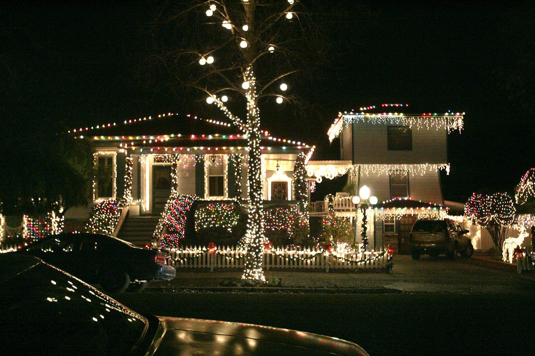 Napa Christmas lights